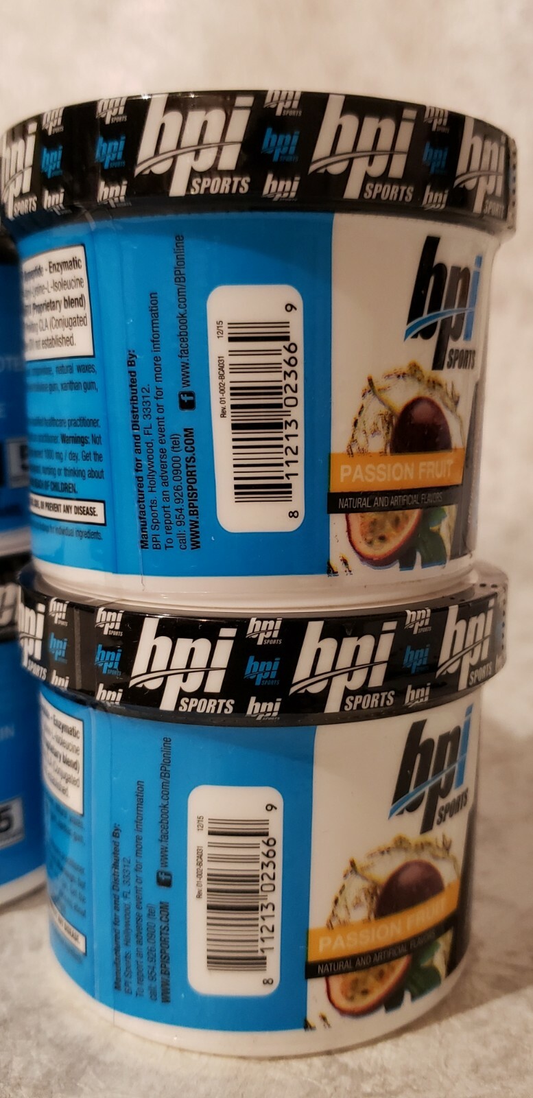 Qty 4 – BPI BEST BCAA – PASSION FRUIT – 5 Servings EACH JAR – 20 Total – 8/2025