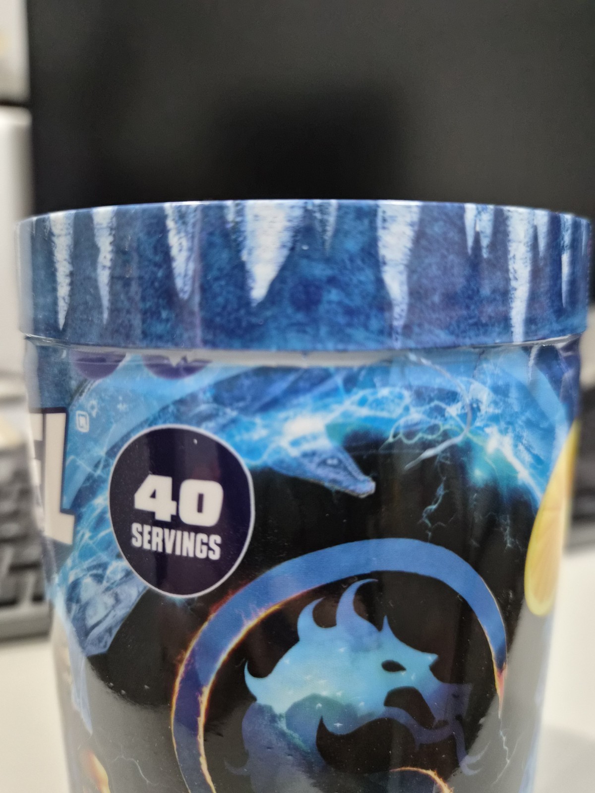G Fuel Mortal Kombat Ice Shatter 2.0 Blueberry Lemon Energy Formula 40 Servings