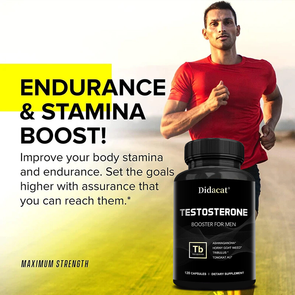 Natural Testosteron Booster Increase Energy Improve Muscle Mass Strength Growth
