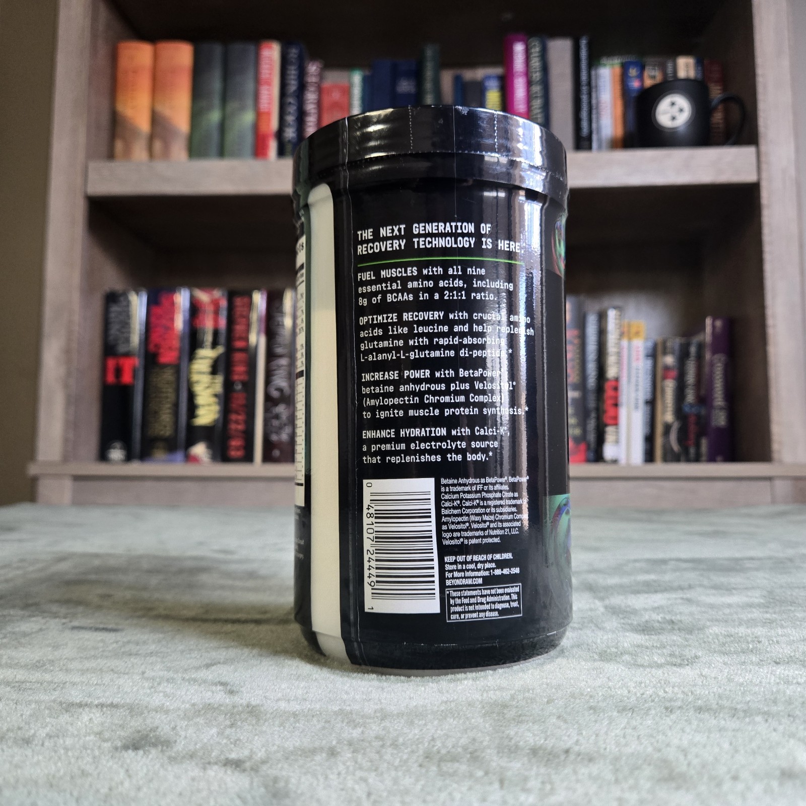 Beyond Raw Precision Amino EAAs 25 Servings. Crisp Apple. 1/2026