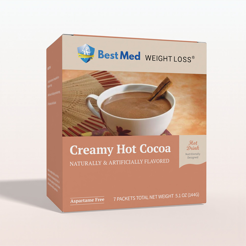 BestMed – Hot Cocoa Drink | Ideal Protein Alternative | Low Carb, Low Cal 7/ct