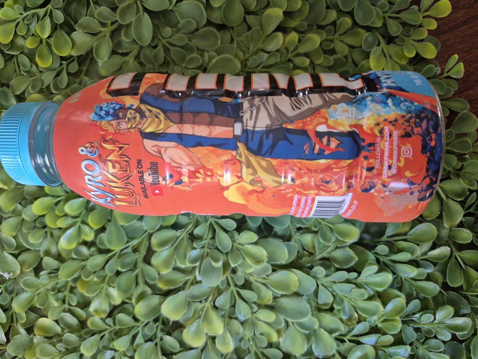 LIMITED EDITION FROSTBITE FUSION KYRO & LUKEN CHARACTER PRIME HYDRATION BOTTLE