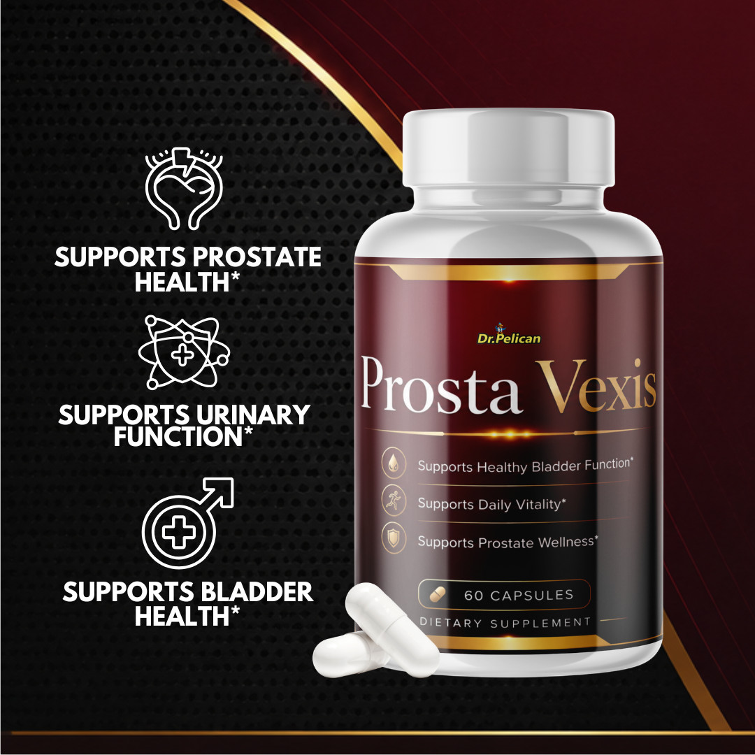 Prosta Vexis- Prostate Support- 5 Bottles- 300 Capsules