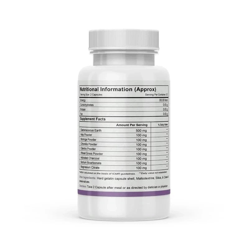 Autoimmunity Care Toxin Cleanse Care – Advanced Detox Detoxification 60 Caps e39