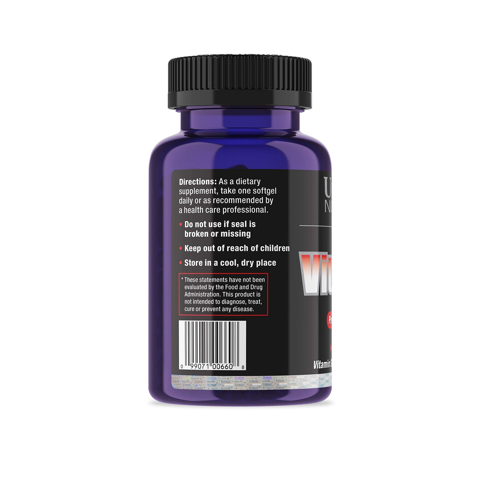 Ultimate Vitamin E 400 IU Soft Gels – Powerful Antioxidant – 100 Softgels