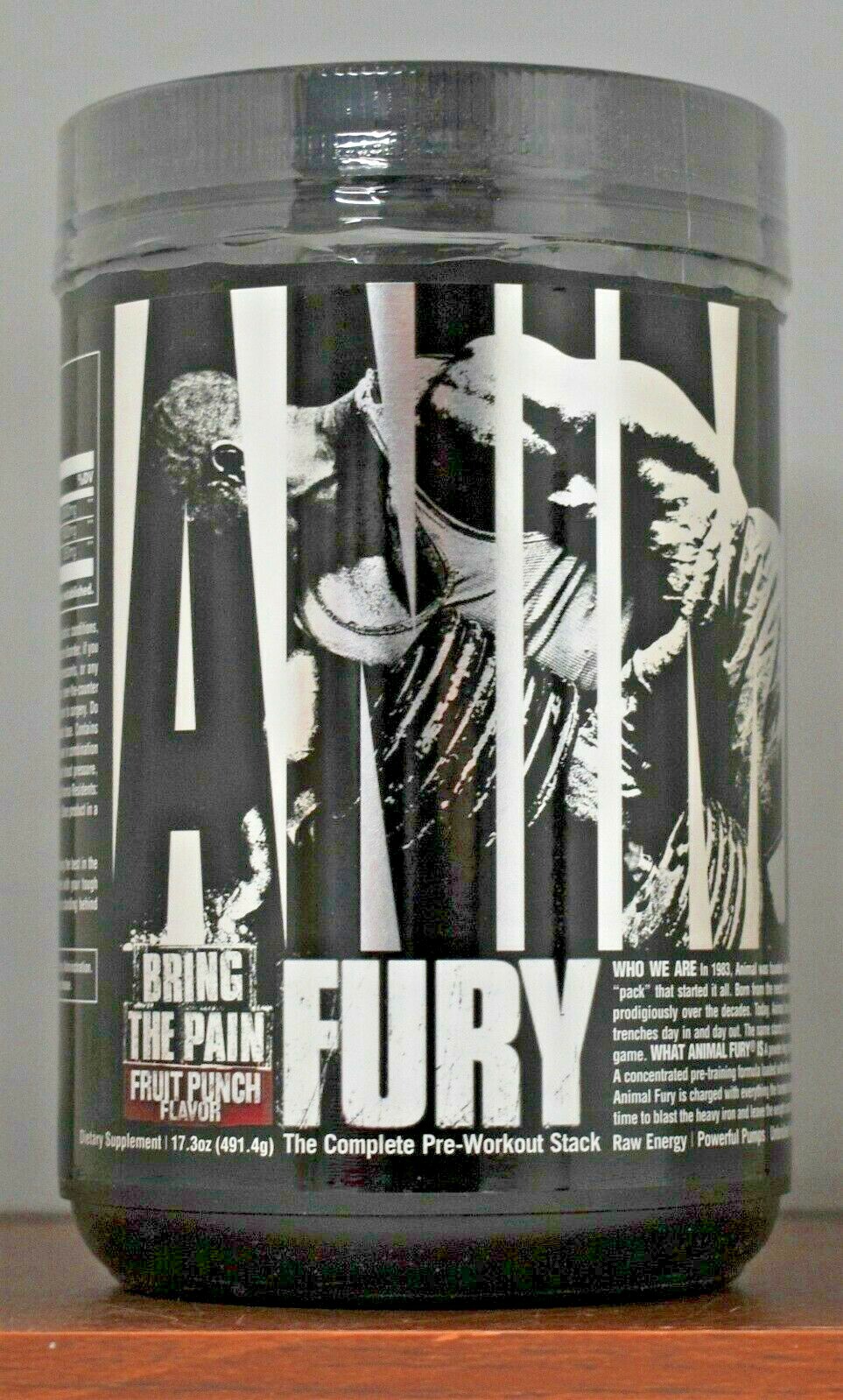 Universal Nutrition Animal Fury Pre-workout Stack 30 Servings Choose Flavor