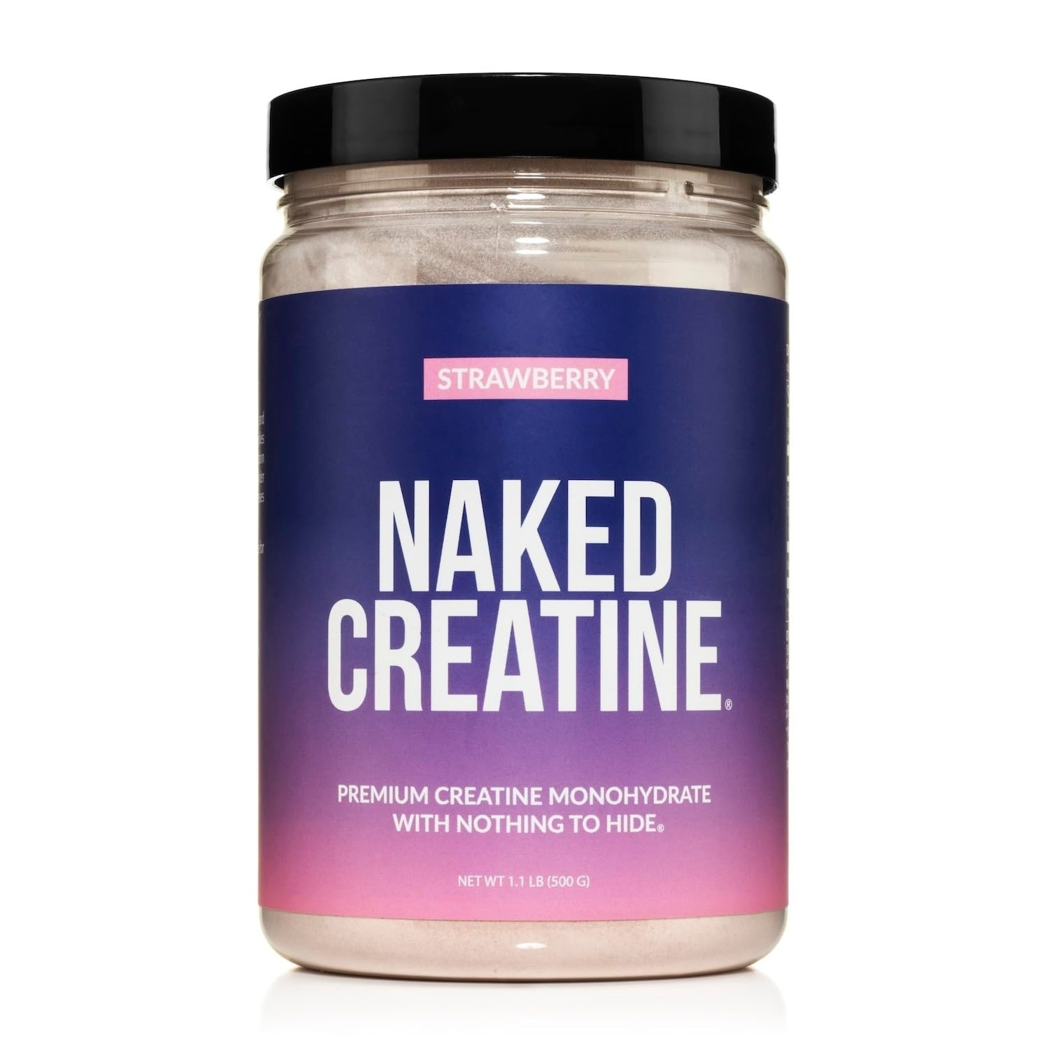 NAKED Pure Micronized Creatine Monohydrate Powder 500g – NSF Certified