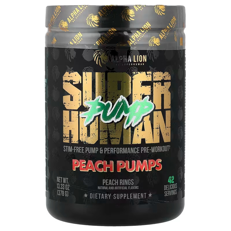 ALPHA LION SUPERHUMAN PUMP PEACH PUMPS
