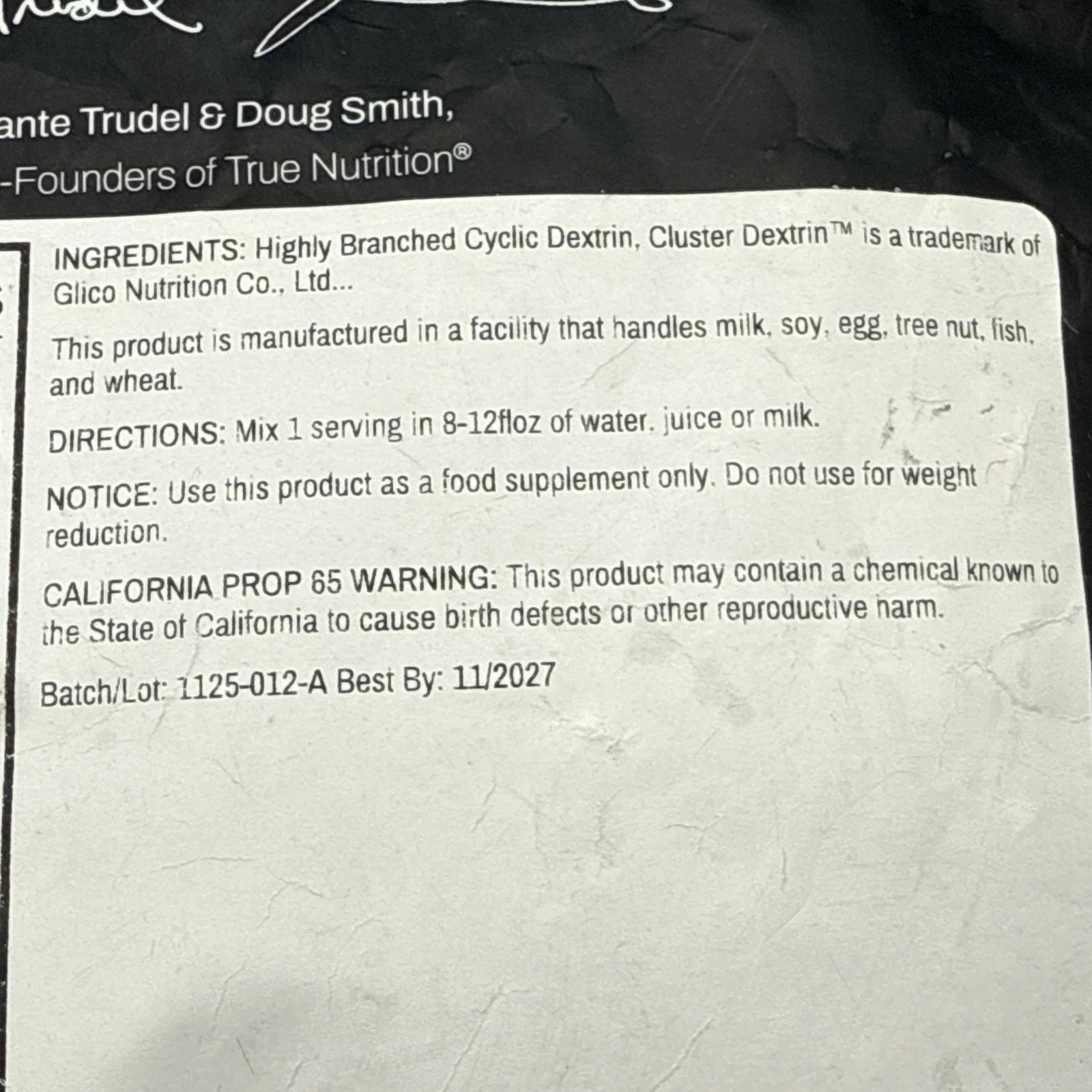“Highly Branched Cyclic Dextrin Powder for Energy & Muscle Recovery – 2lbs-