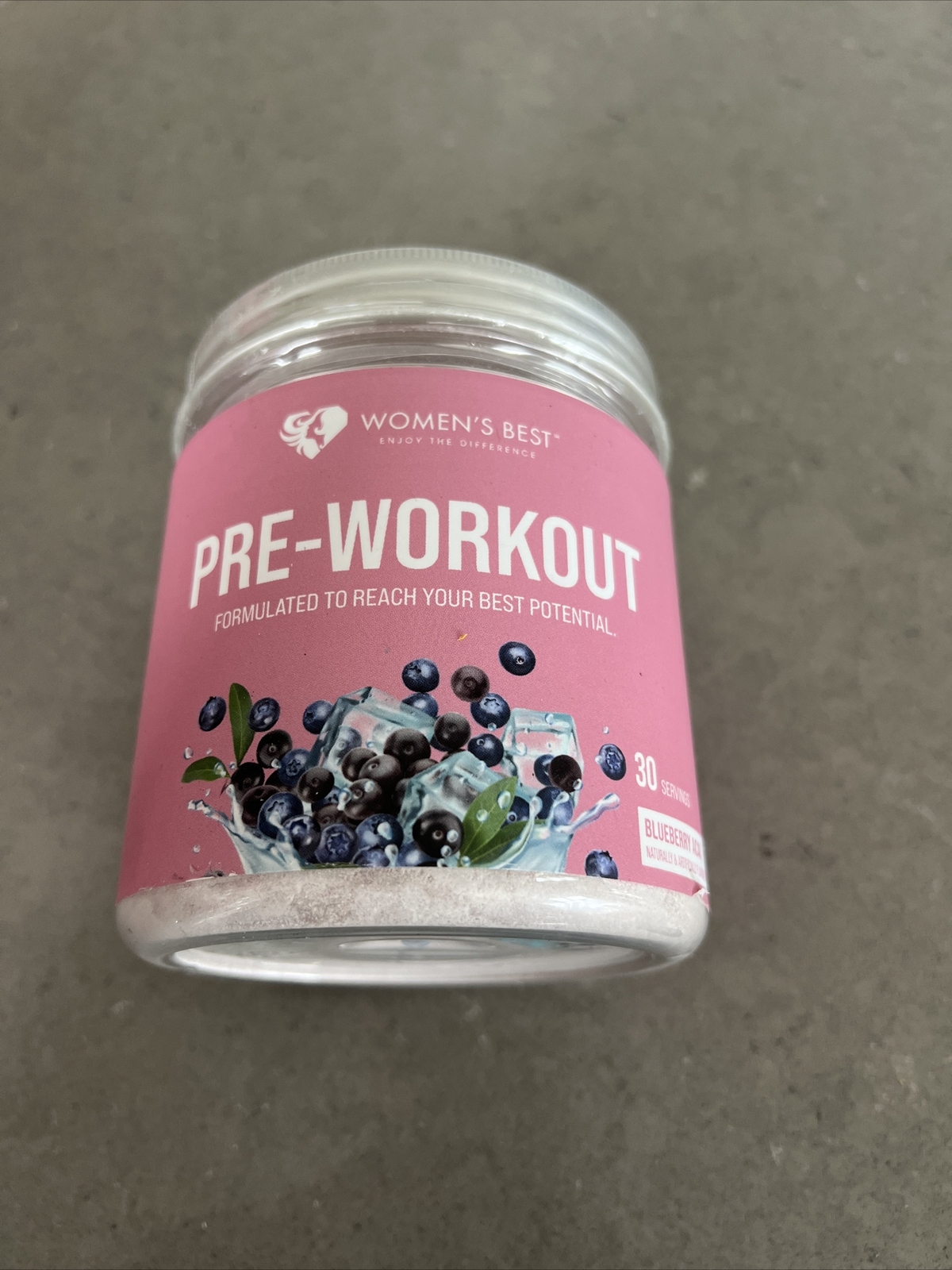 Women’s Best Pre-Workout 30 Servings BLUEBERRY ACAI | Exp 05/2025 Sealed