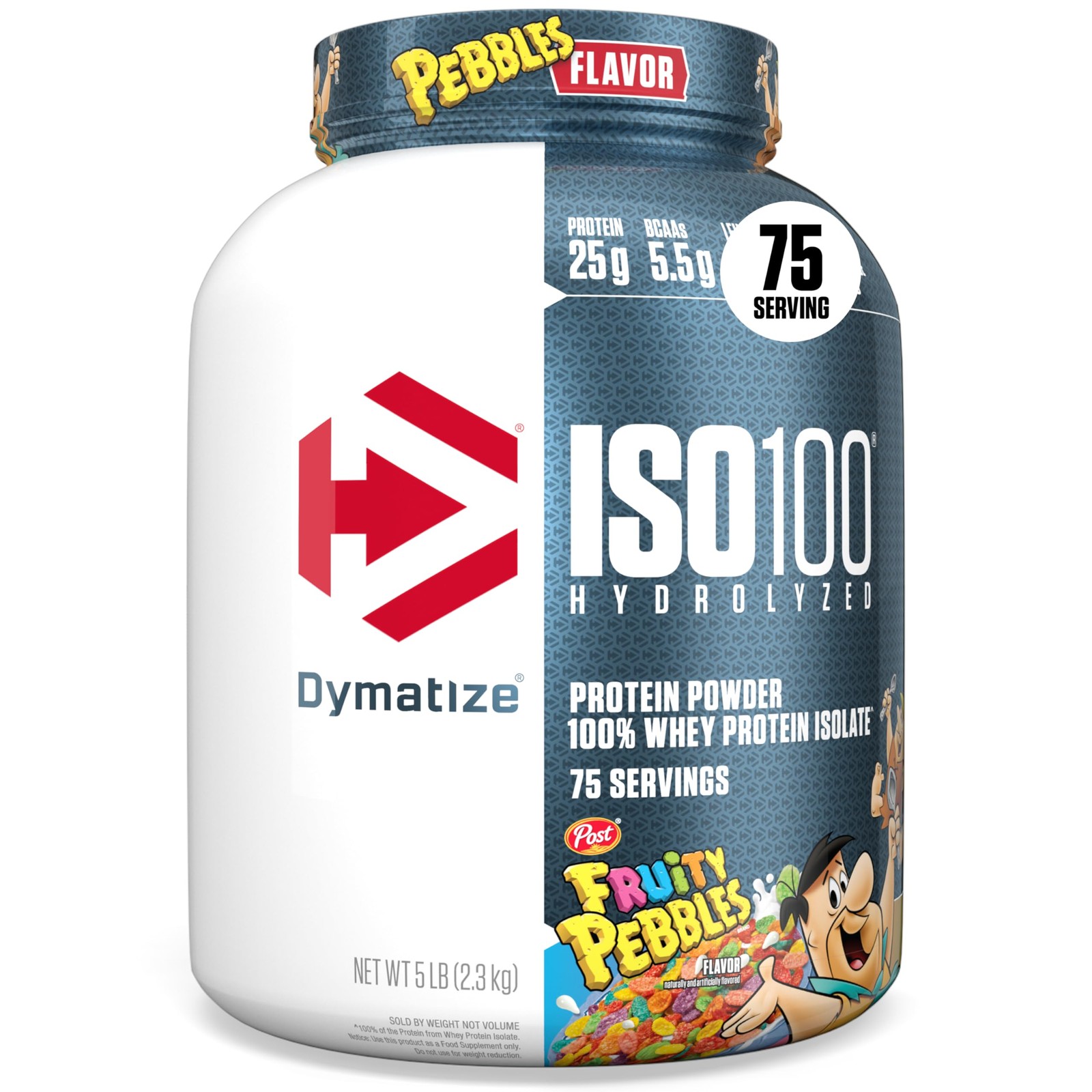 Dymatize x Fruity Pebbles ISO100 Whey 5 Pound (Pack of 1),