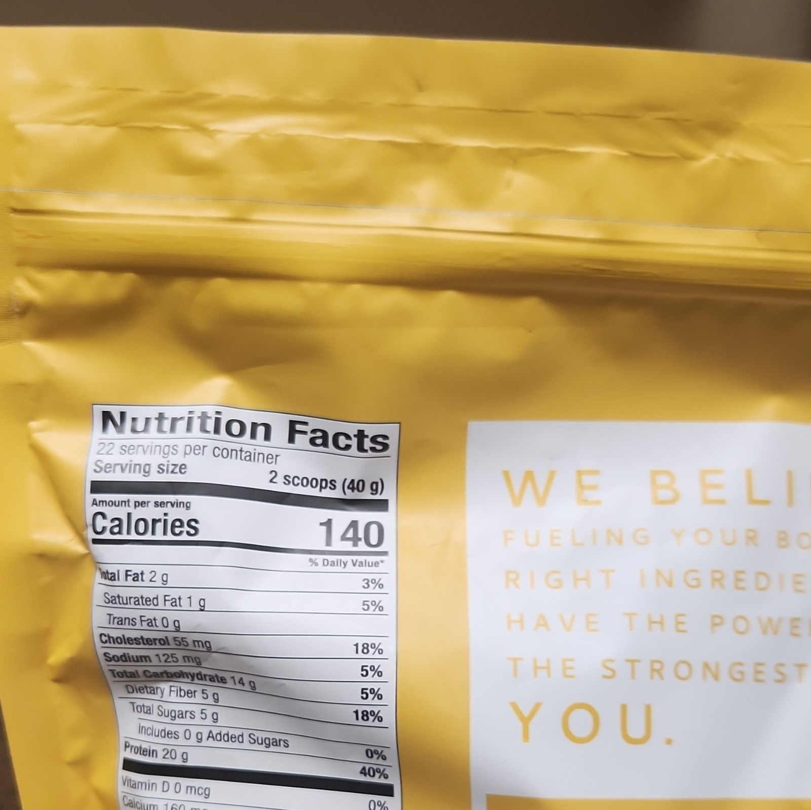 Pure Power Whey Protein Powder + Probiotics Banana Muscle Gain Unisex