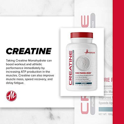 Metabolic Nutrition Creatine – Enhance Muscle Hydration, Recovery, Endurance and