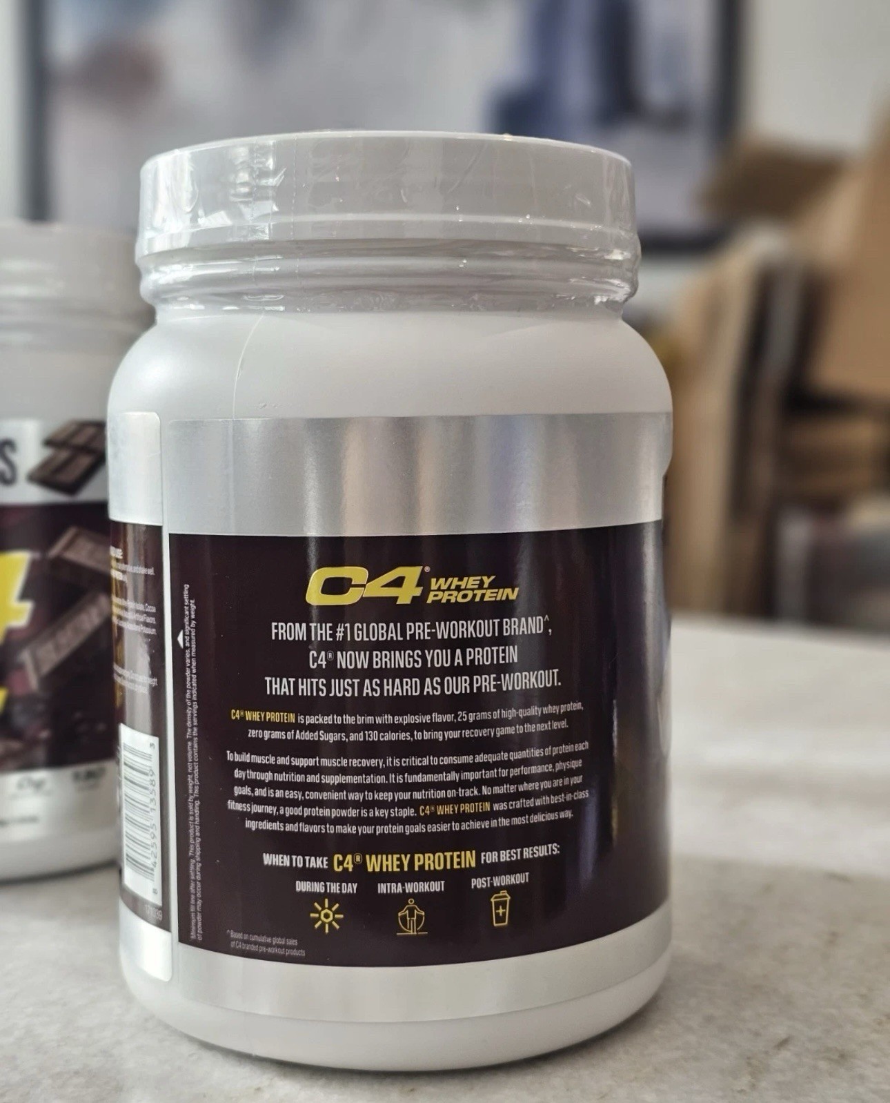 C4 Pro Whey Protein Powder, Hershey’s Milk Chocolate Flavor, 25g of Protein 2 Pc