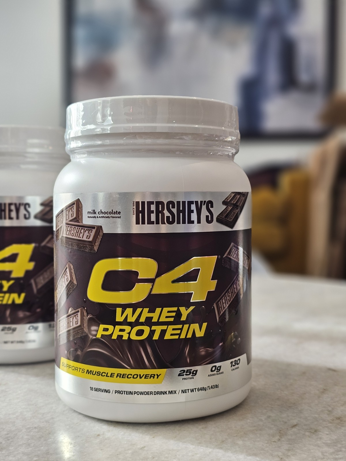 C4 Pro Whey Protein Powder, Hershey’s Milk Chocolate Flavor, 25g of Protein 2 Pc