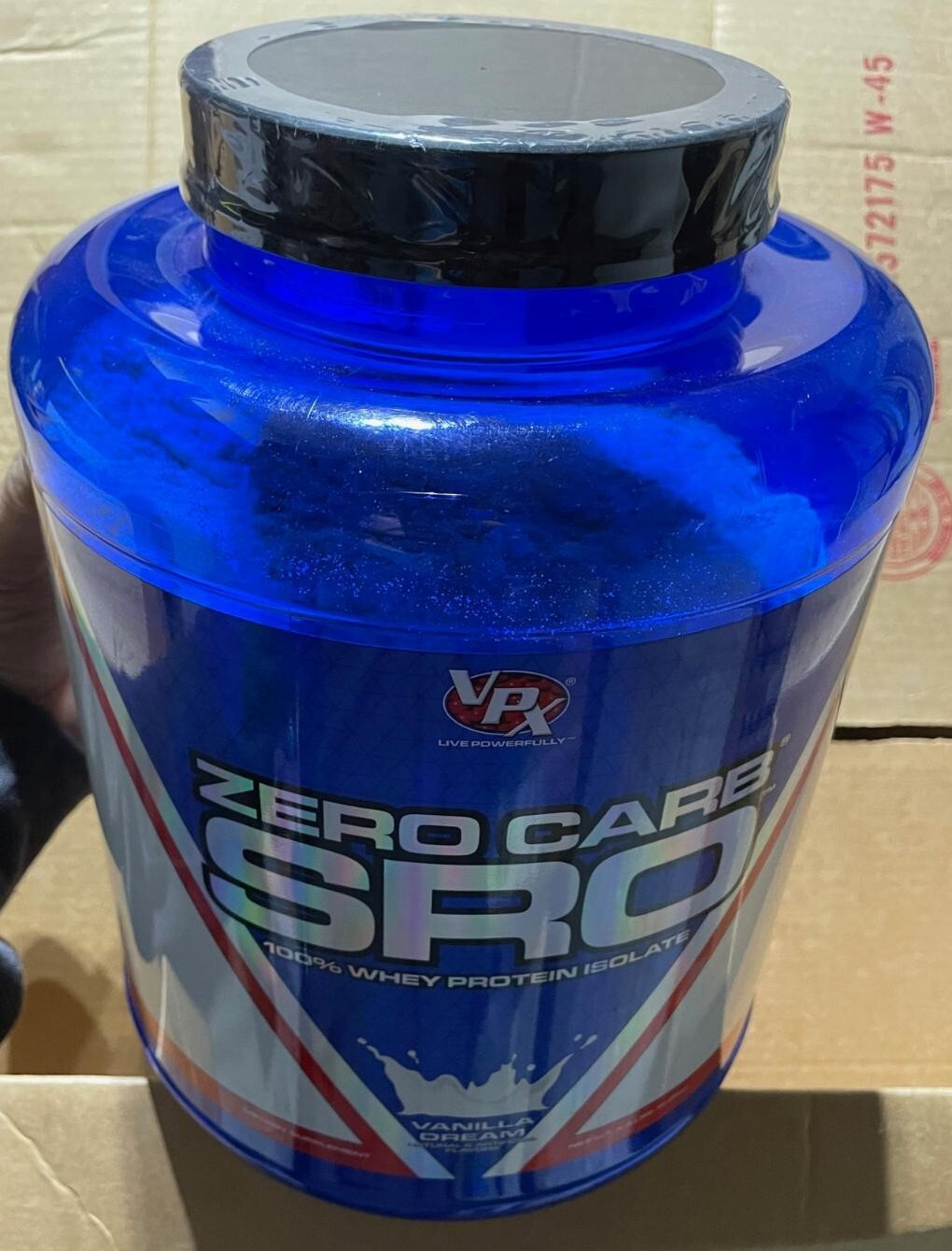VPX 100% Whey Isolate clean protein No gas,fat,sugar,carb,Lactose 4.4 Lb Vanilla