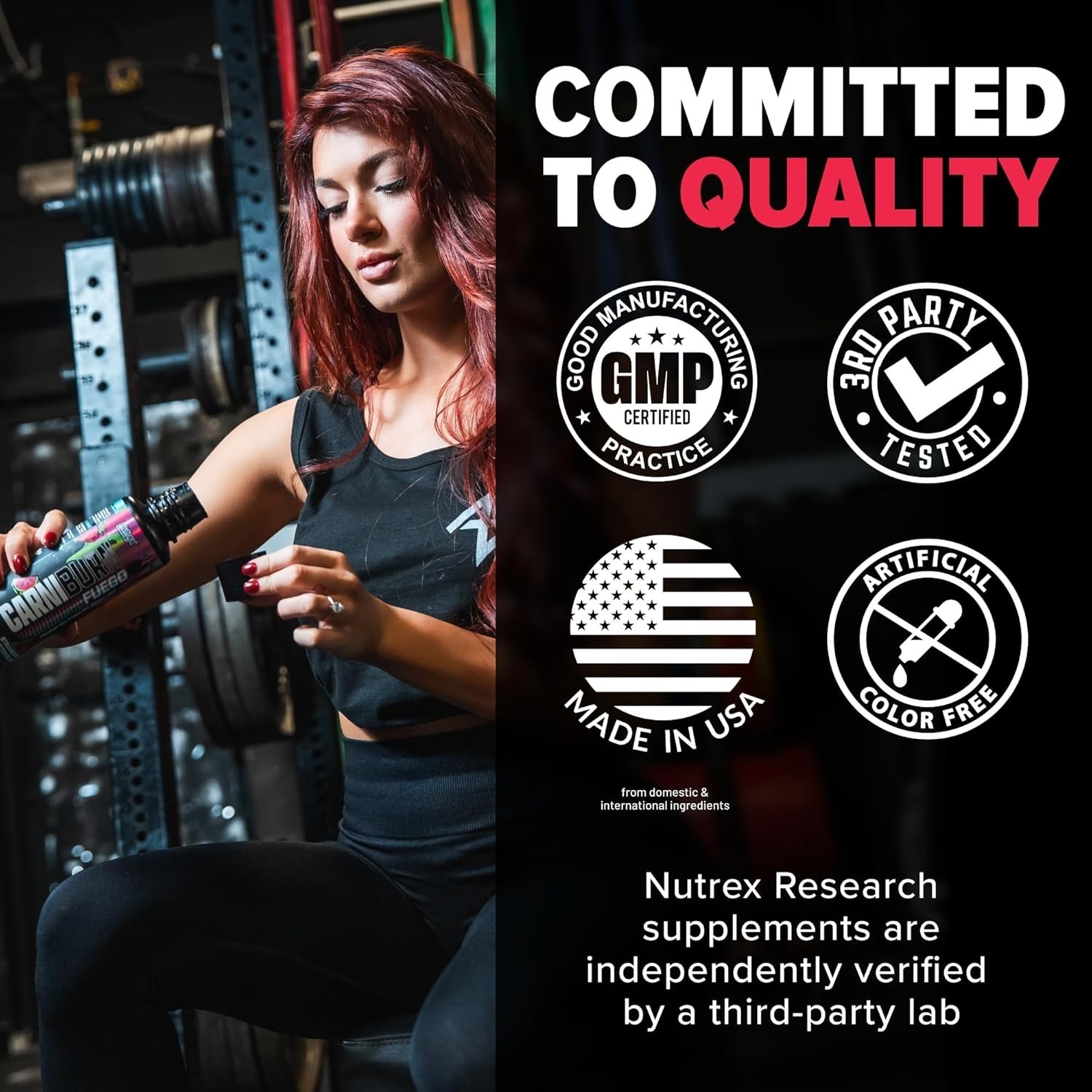 Nutrex Carniburn Liquid L-Carnitine 3000mg Metabolism Support 17.52 fl oz
