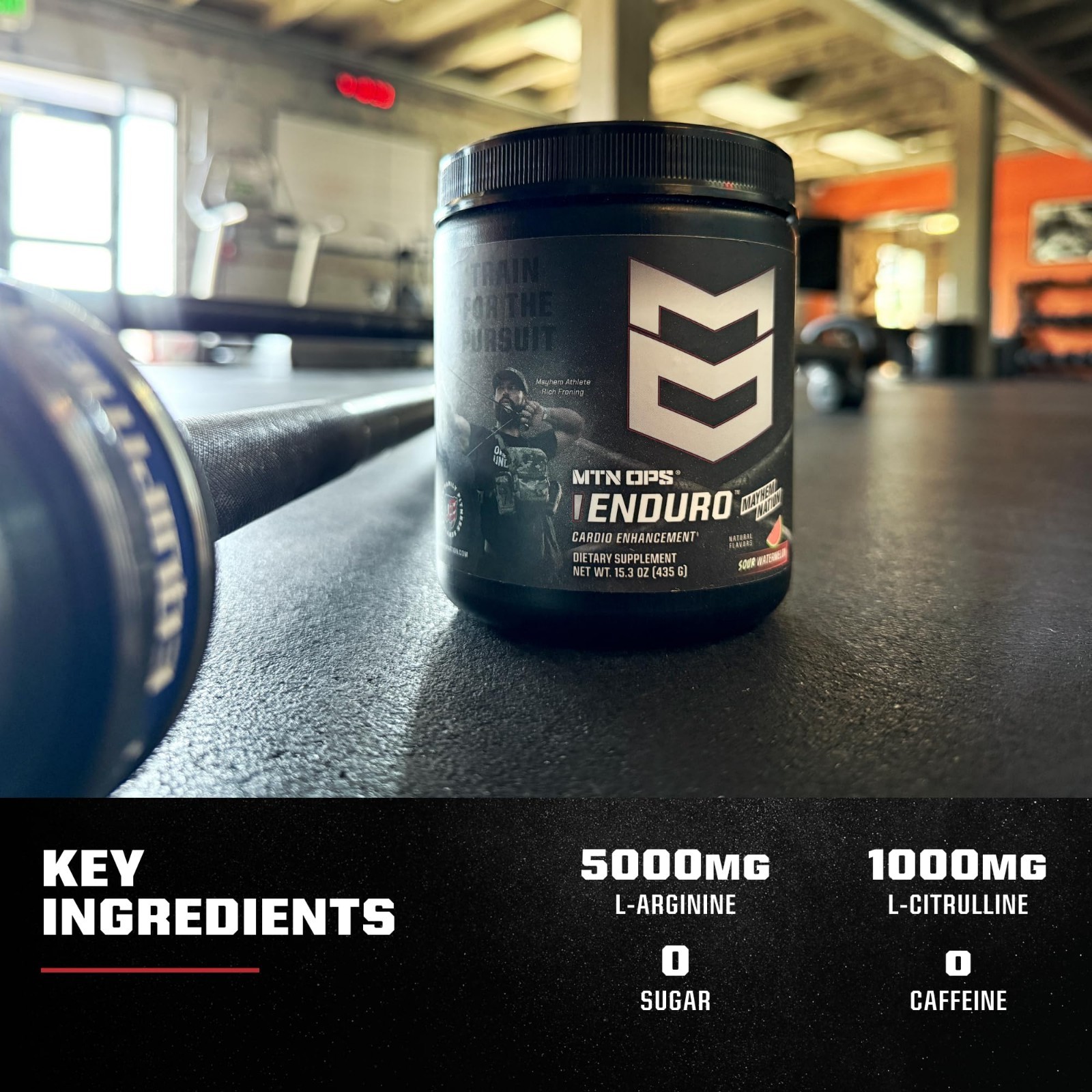 Zero Sugar Pre Workout Powder – Stimulant Free, Caffeine Free, L Arginine & Citr