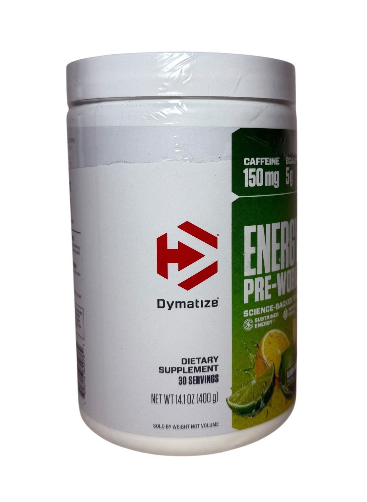Dymatize Energyze Pre-Workout – Lemon Lime – 30 Servings – 14.1 oz