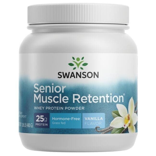 Senior Muscle Support Powder, 1.06 LB – Protein Boost for Active Adults