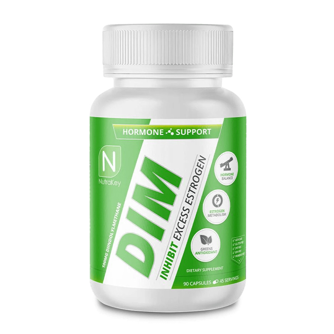 NutraKey – DIM Hormonal Balance, Estrogen Support & Wellness Formula-90 Capsules