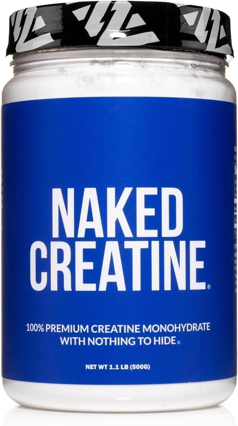Pure Micronized Creatine Monohydrate Powder – Unflavored, 500G, 1.1Lb Bulk – …