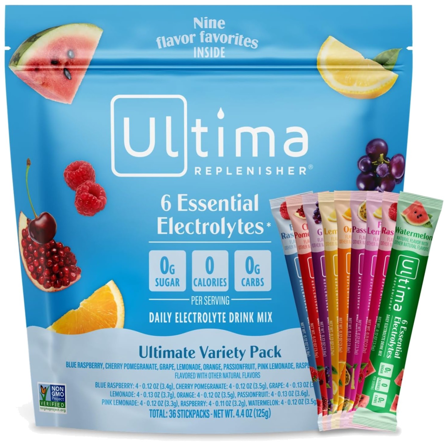 Keto Friendly Electrolyte Powder Packets, 36 Servings