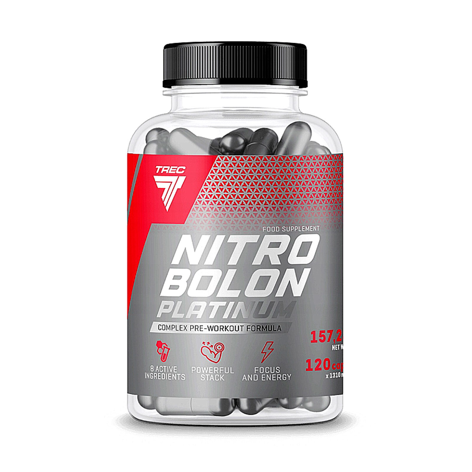NITROBOLON PLATINUM – Best Muscle Pump Supplement – Insane Muscle Power & Pump