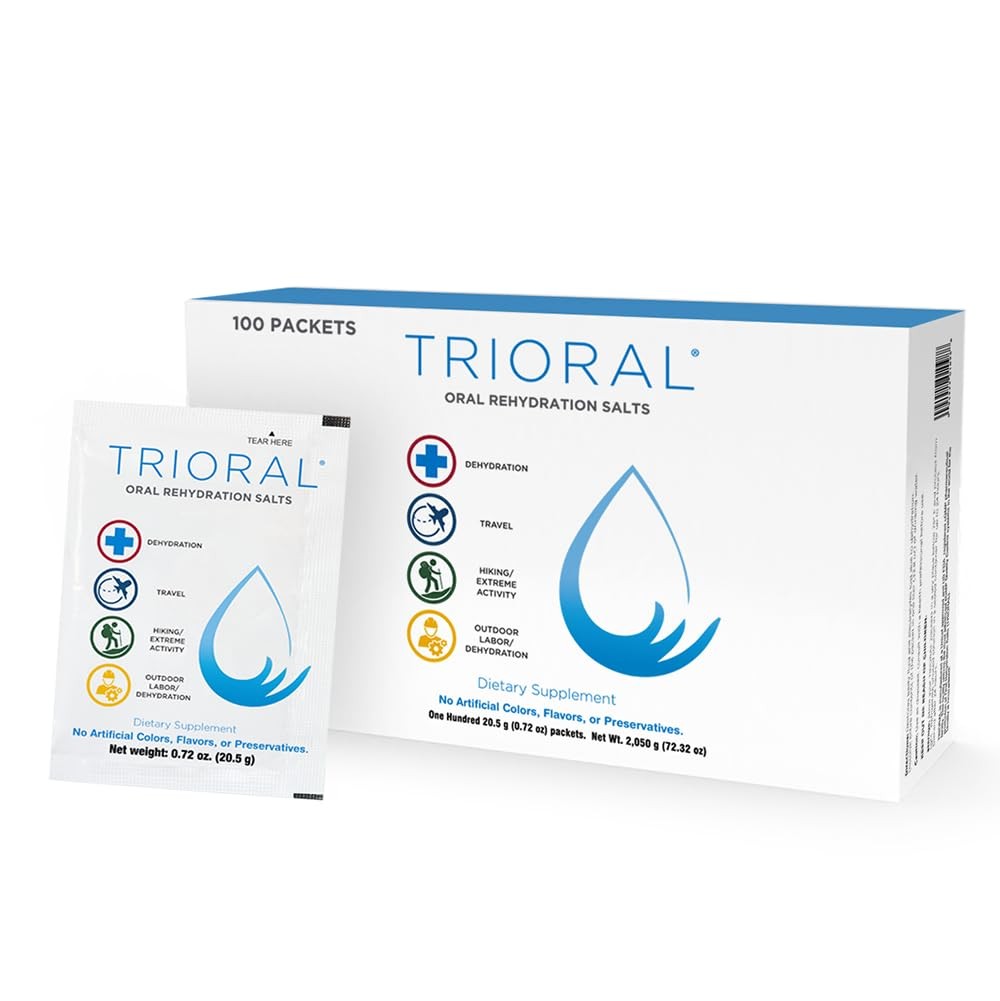 TRIORAL Electrolyte Powder Oral Rehydration Salts – Supports Hydration