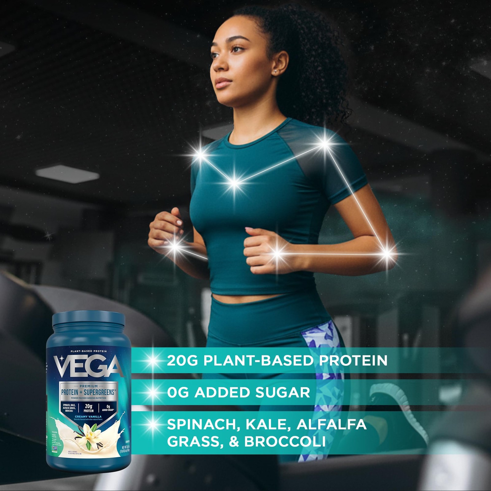 Vega Premium Creamy 20G Vegan 26.9 Oz 25 Servings Veg06651