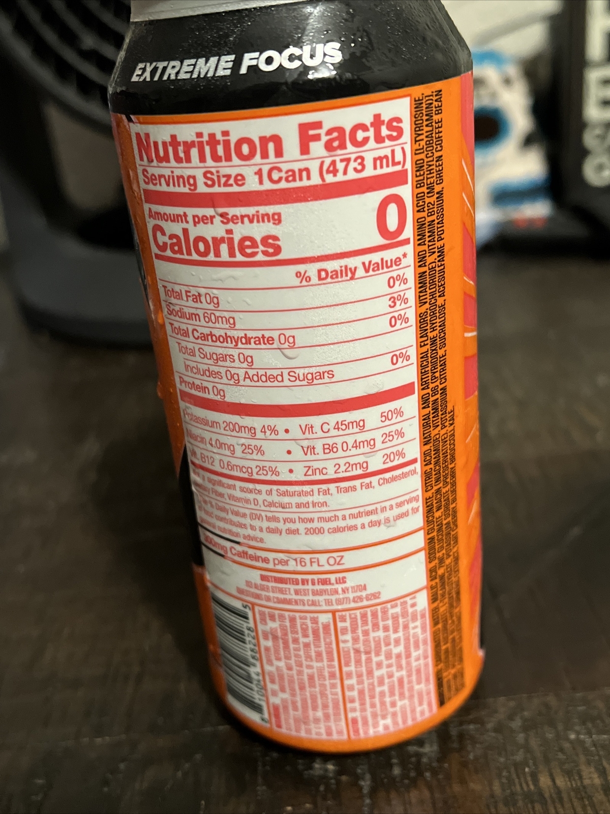 SUMMIT1G GFUEL CAN — RARE!! — FINAL ONE!