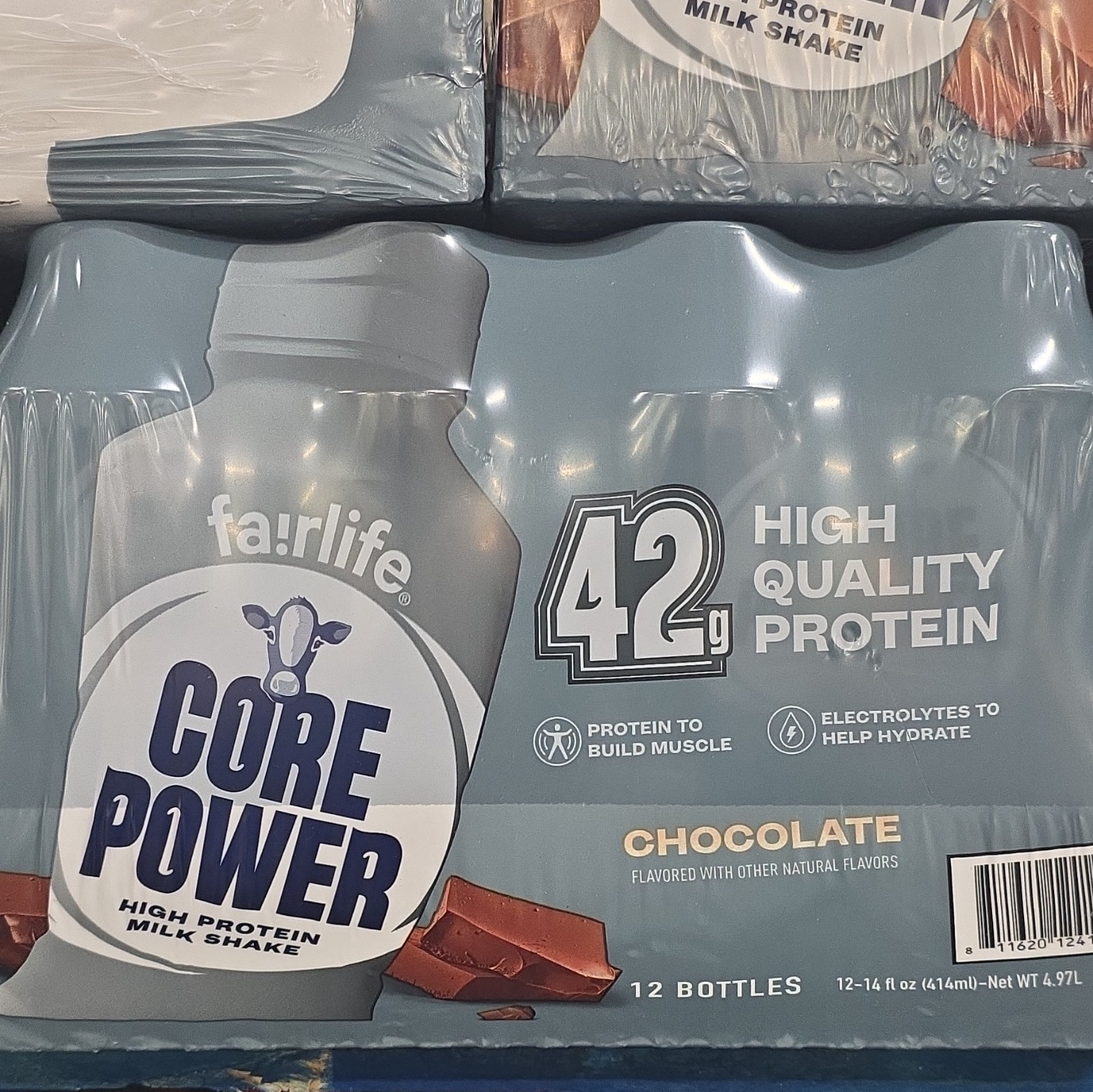 fairlife Core Power Chocolate Protein Shake 42g Gluten & Lactose Free 12pk