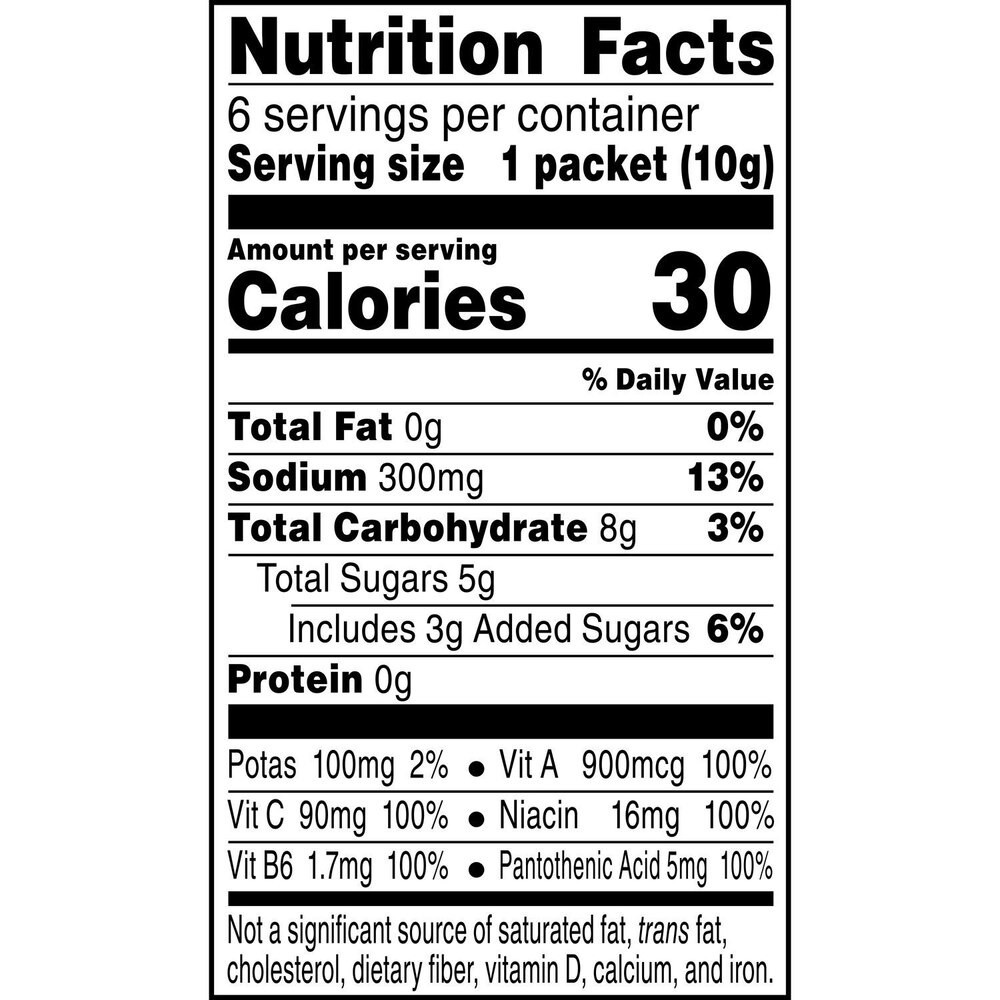 Gatorade, Hydration Tropical Mango Mix, 6 Count