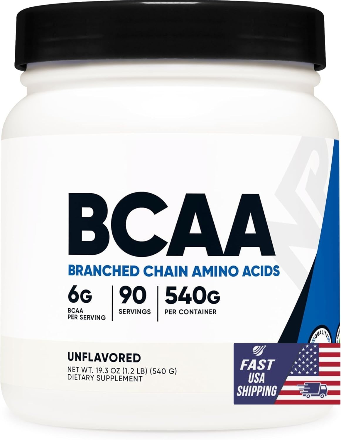 BCAA en Polvo 2:1:1 Aminoácidos Sin Sabor Para Hombres Mujeres Entrenamiento