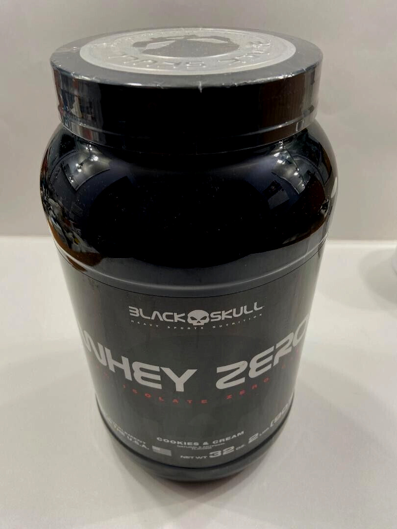 100% Isolate Whey ZERO Protein, Zero Carb Cookies & Cream 2Lb, 39 Servings