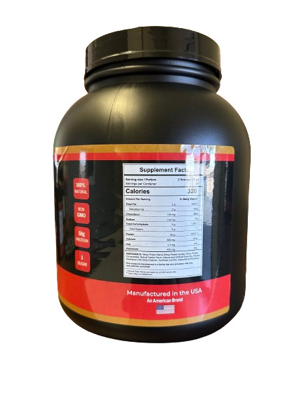 #1 Whey Protein Powder 5 lb Vanilla