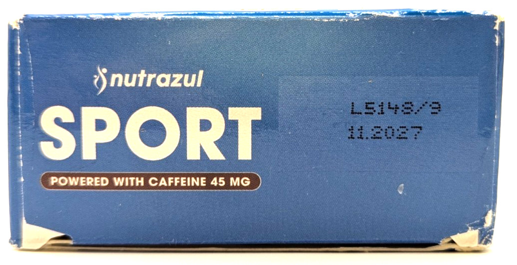 Nutrazul Sport Electrolytes, 30 Effervescent Tablets, Berry Flavor, Exp. 11/27