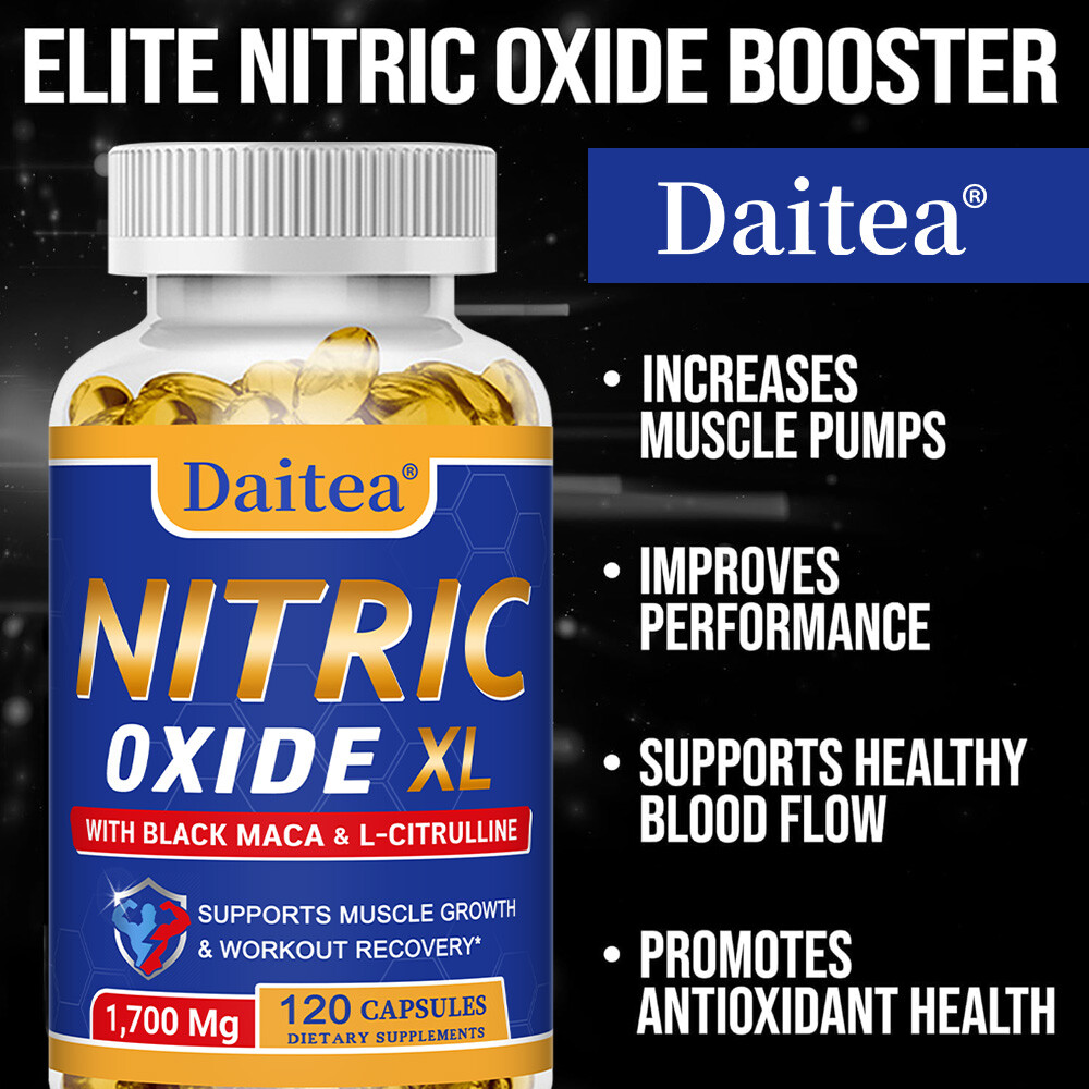 Nitric Oxide XL Capsules – Promotes healthy circulation and enhances performance