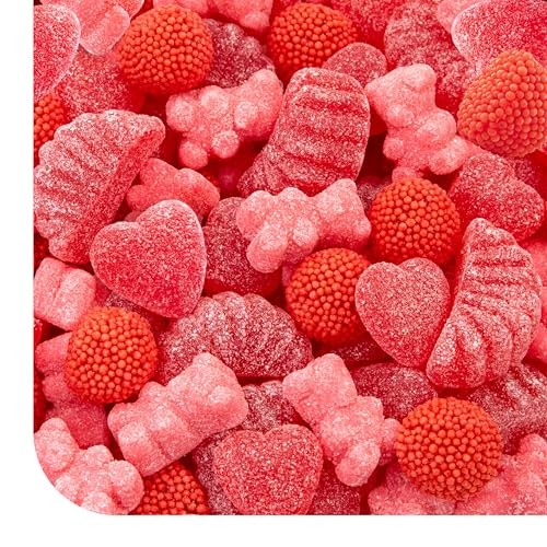 Gummy Candy Mix – Pink Candy Assortment, Fruit Flavors – 2 Lb Pack | Tutti