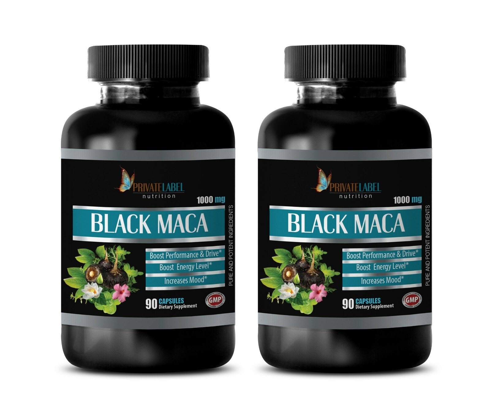 stress away essential – 1000MG BLACK MACA – muscle mens bodybuilding 2 BOTTLE