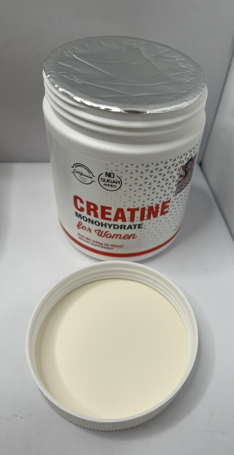 Old School Labs 2pk Creatine Monohydrate Women 240g Sugar Free Unflavored Powder