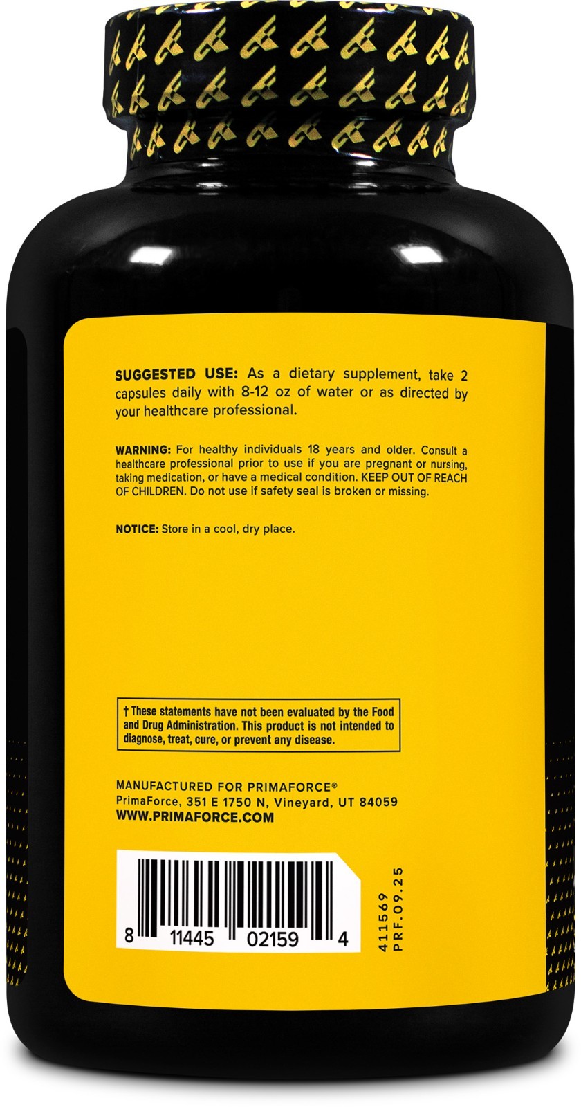 PrimaForce HMB Supplement (1,000mg) 200 Capsules – 100 Servings