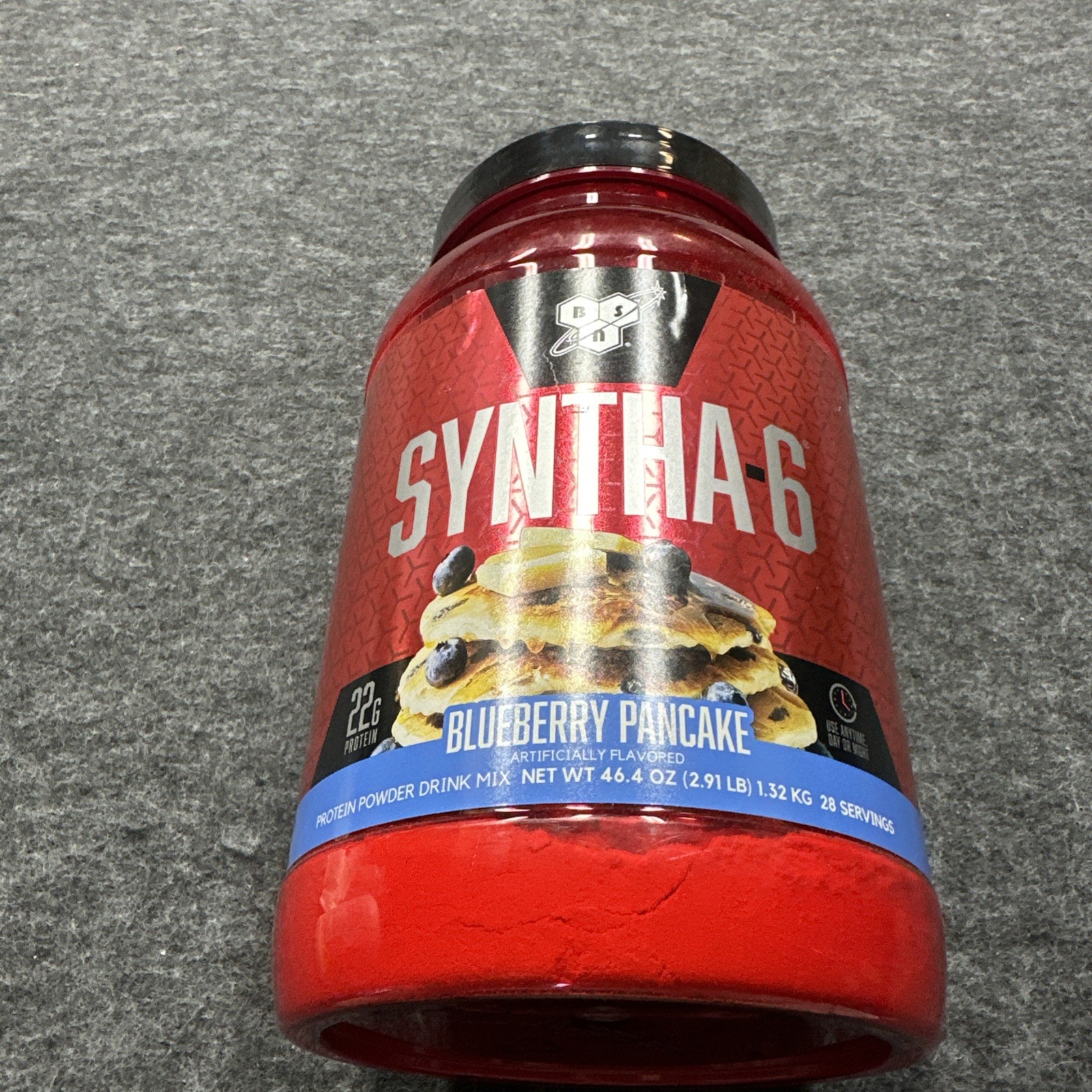 BSN Syntha-6 Protein Powder Blueberry Pancake 2.91 lb Tub Exp 8/2027
