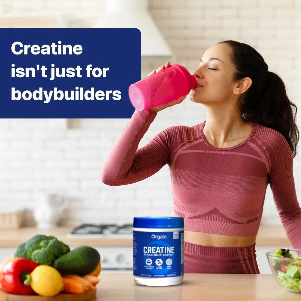 Creatine Monohydrate Micronized Powder Unflavored 100 Servings 17.64 oz Pure