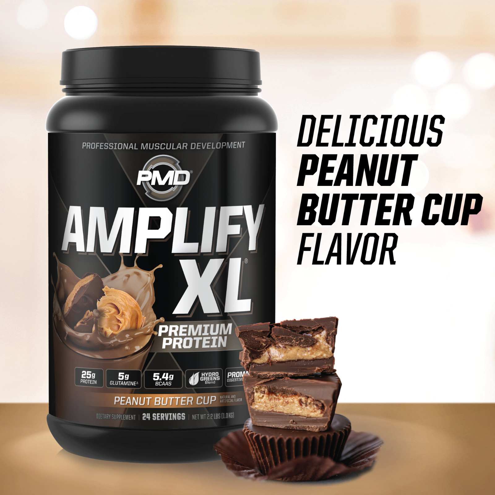 Amplify XL Protein Matrix – Strength & Recovery Peanut Butter Cup (24 Servings)