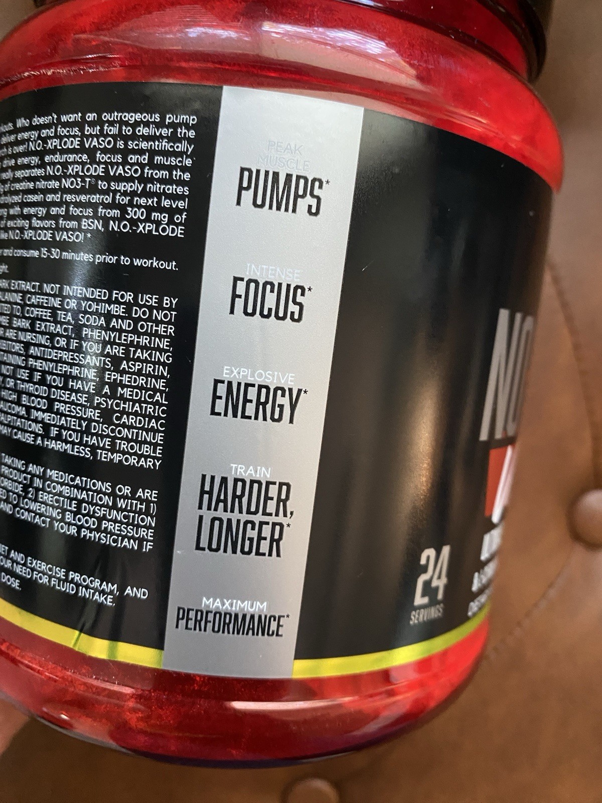 BSN NO-XPLODE VASO The Ultimate Pump Pre-Workout Experience 24 Servings