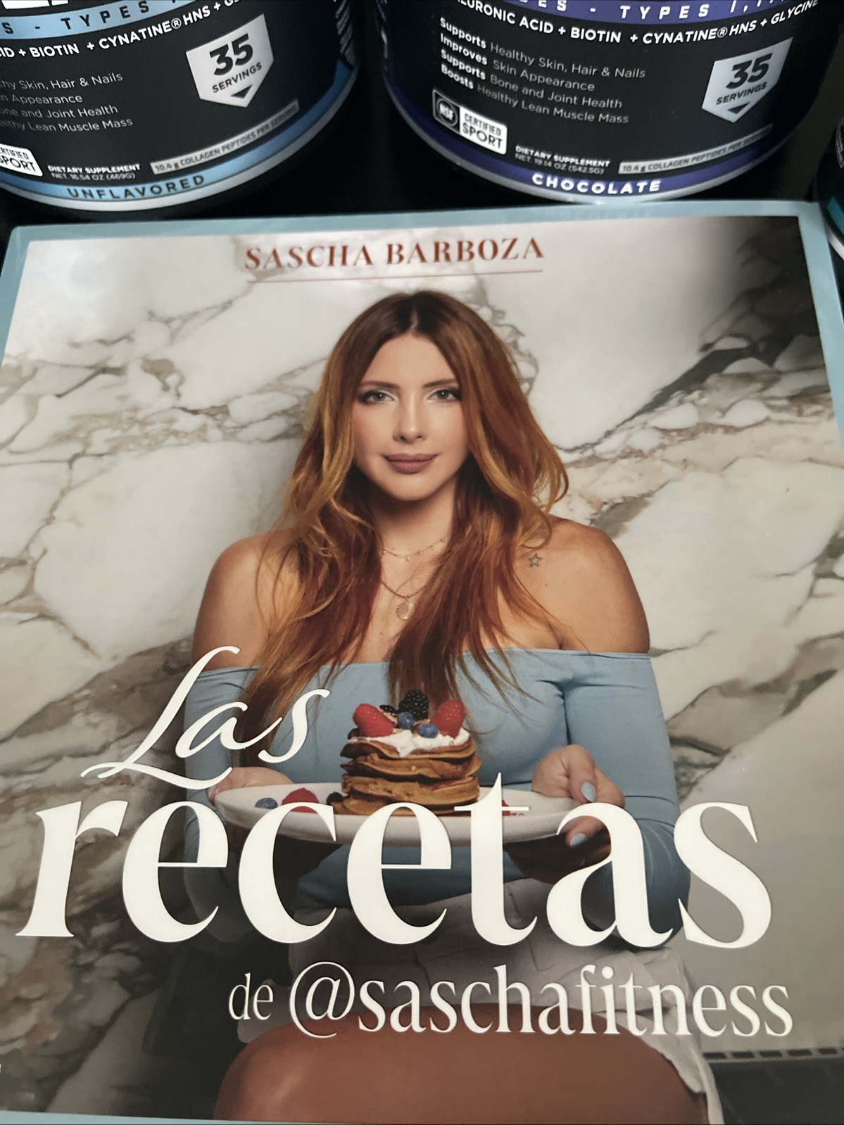 Sascha Fitness Combo 2 Collagen, 1 Restore, & Gift Book Recetas