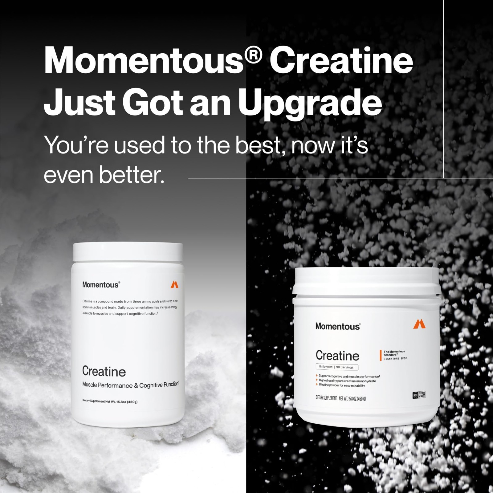 Creatine Monohydrate Powder 5g | Unflavored, Lean Muscle, Strength & Recovery, N