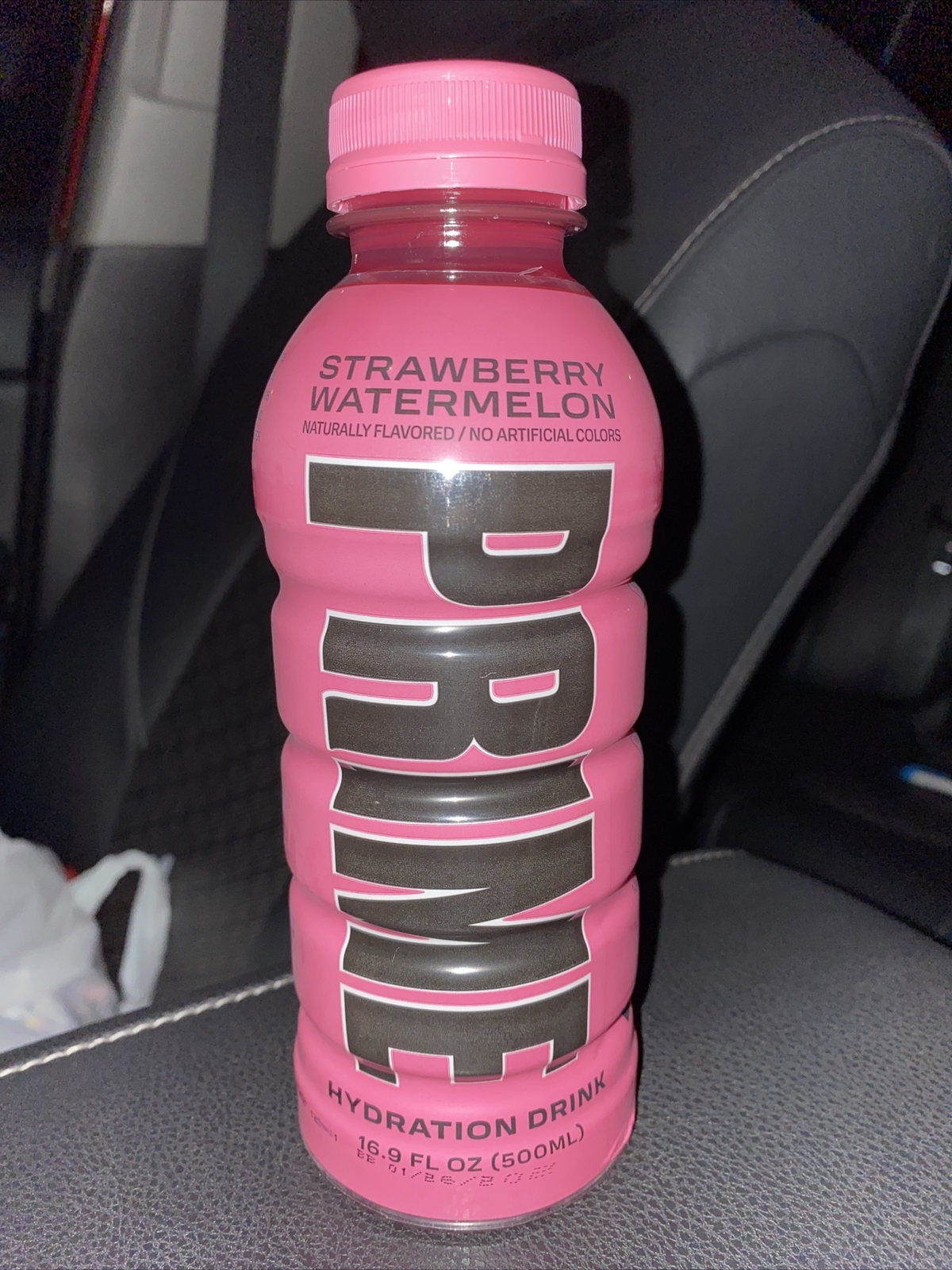 PRIME HYDRATION DRINK-Strawberry Watermelon-LOGAN PAUL & KSI Drink 16.9 0Z .
