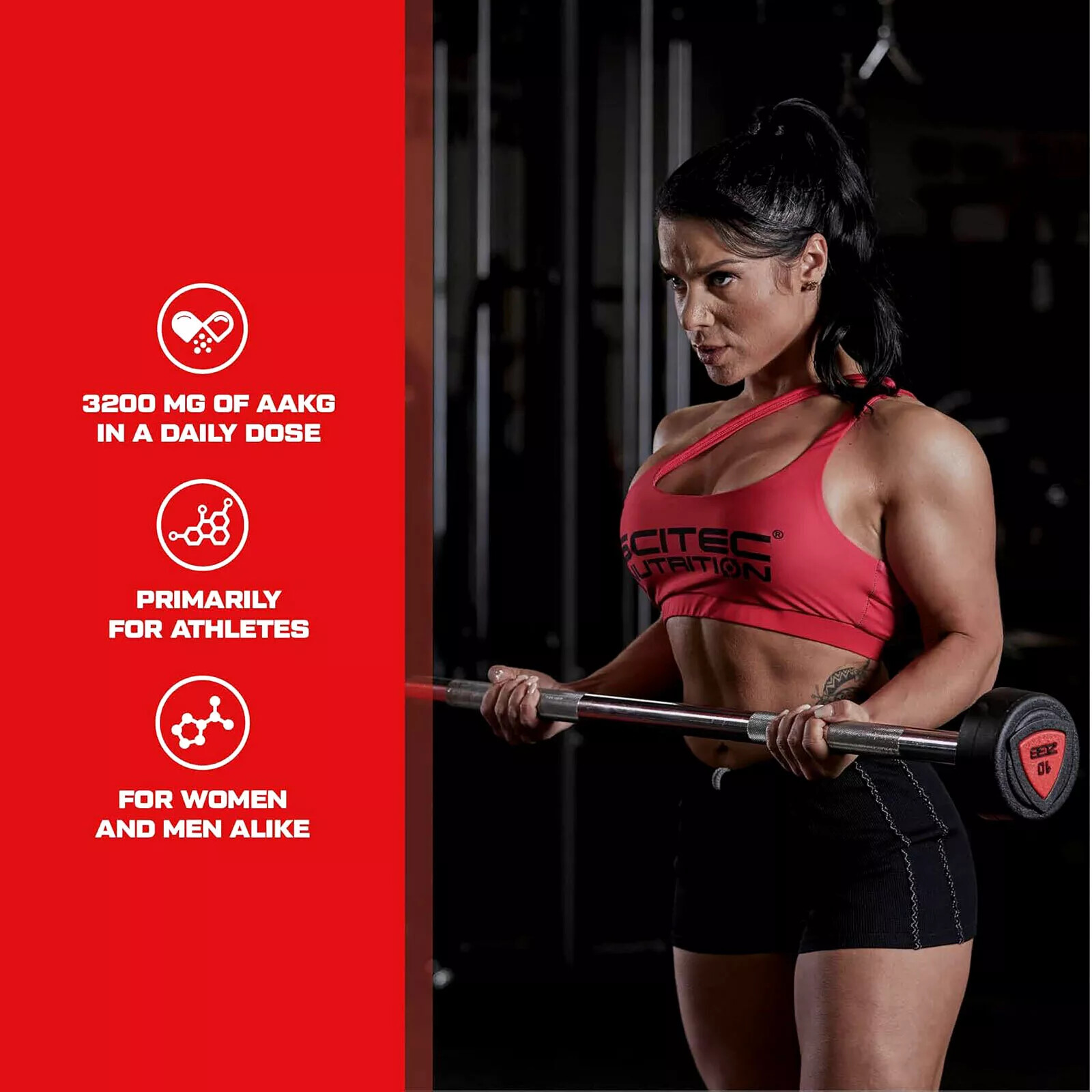 AAKG 100/200 Caps – L-Arginine Nitric Oxide NO Booster Muscles Pump Growth Pills